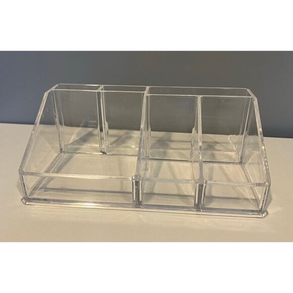 Clear Makeup/Desk Organizer - Picture 1 of 8